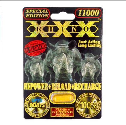 Viên Uống Phục Hồi Và Tăng Cường Sức Khỏe Sinh Lí Nam Giới Rhino XXX 11000mg Vỉ dùng thử 1 Viên  | CHE TÊN SẢN PHẨM