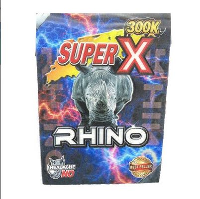 Viên Uống Phục Hồi Và Tăng Cường Sức Khỏe Sinh Lí Nam Giới Super X Rhino 300K Vỉ dùng thử 1 Viên  | CHE TÊN SẢN PHẨM