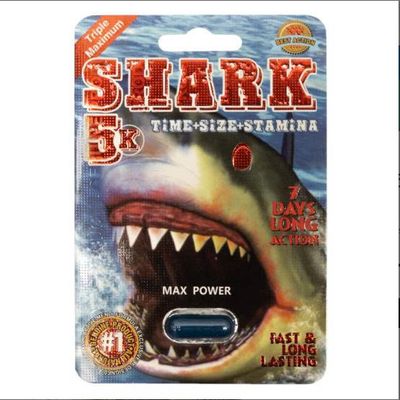 Viên Uống Phục Hồi Và Tăng Cường Sức Khỏe Sinh Lí Nam Giới Shark 5K Vỉ dùng thử 1 Viên  | CHE TÊN SẢN PHẨM