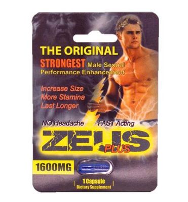 Viên Uống Phục Hồi Và Tăng Cường Sức Khỏe Sinh Lí Nam Giới Zeus Plus Vỉ dùng thử 1 Viên  | CHE TÊN SẢN PHẨM