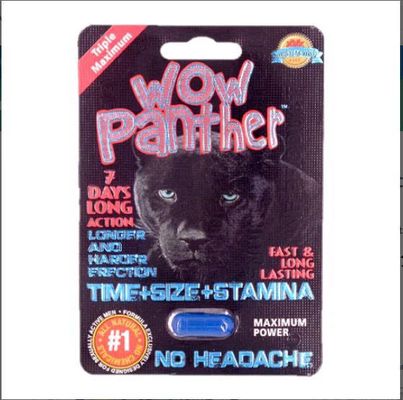 Viên Uống Phục Hồi Và Tăng Cường Sức Khỏe Sinh Lí Nam Giới Wow Panther Vỉ dùng thử 1 Viên  | CHE TÊN SẢN PHẨM