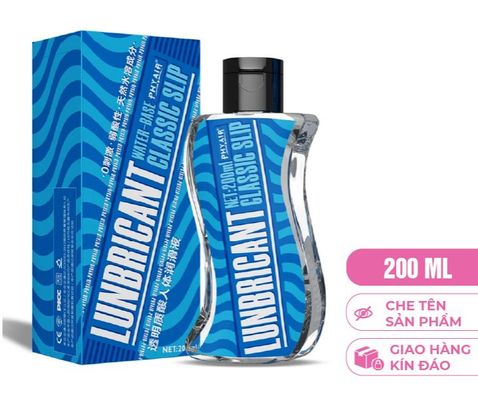 Gel Bôi Trơn Gốc Nước Phyair Classic Slip chiết xuất thiên nhiên bôi trơn lâu dài chính hãng - Chai 200ml 404640