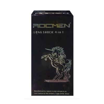 Bao cao su Rocmen Long Shock kéo dài thời gian - Hộp 12 cái | Gian hàng chính hãng