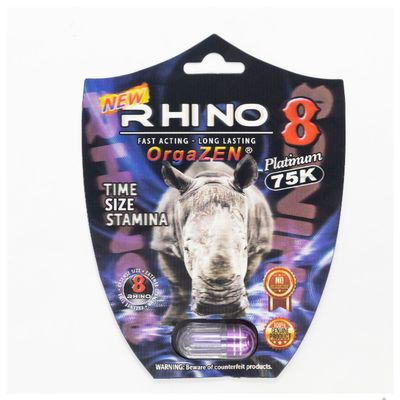 Viên uống hỗ trợ tăng sinh lý, cương dương bổ thận cao cấp - Rhino 8 | Gian hàng chính hãng