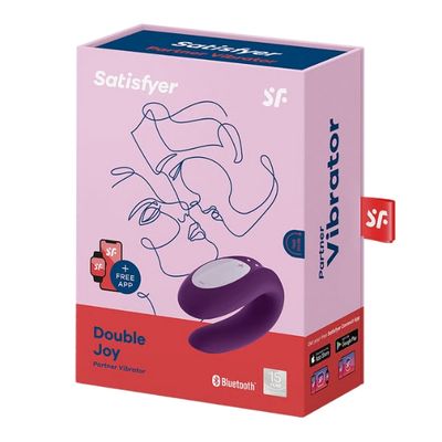 Máy rung massage kích thích nữ Satisfyer Double Joy dành cho cặp đôi