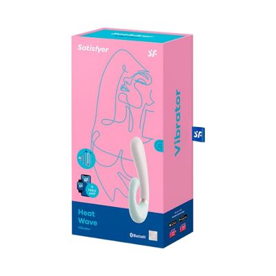 Máy rung massage kích thích nữ Satisfyer Heat Wave massage tỏa nhiệt