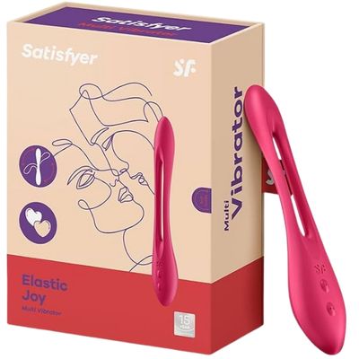 Máy rung massage kích thích nữ Satisfyer Elastic Joy kết cấu mềm dẻo