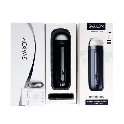 Máy âm đạo giả rung thục xoay dành cho nam SVAKOM Hannes Neo tương tác từ xa bằng App