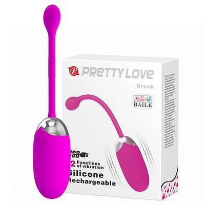 Trứng rung Pretty Love 12 chế độ rung 【Hồng Kông】