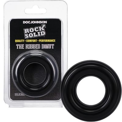 Vòng đeo dương vật Doc Johnson Ribbed Donut dễ đeo