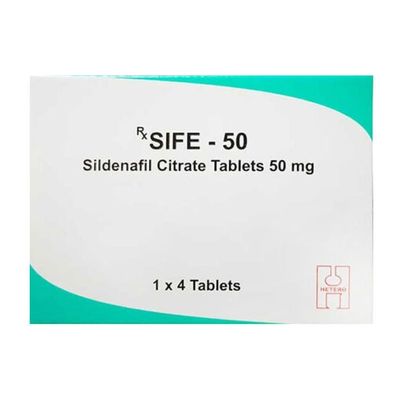 Viên uống hỗ trợ cường dương tăng sinh lý Sife xanh  50mg 4 viên Chính hãng 408516