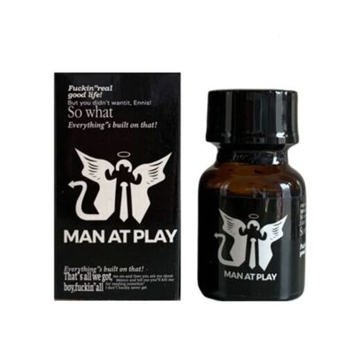 Chai hít tăng cảm giác Popper Man At Play Đen - Chai 10ml Chính Hãng