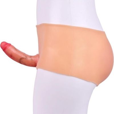 Dương Vật Giả Liền Quần 13cm Nâng Mông Dành Cho Les