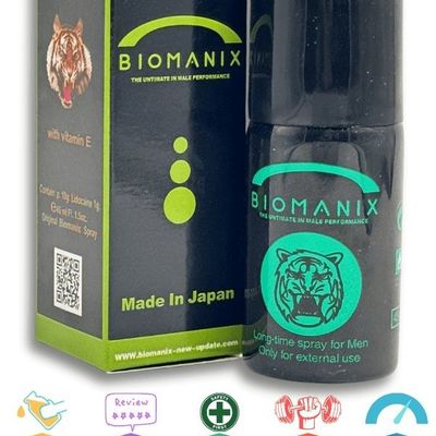 Chai xịt kéo dài chống xuất tinh sớm nam giới Biomanix Delay Spray 45ML Chính hãng