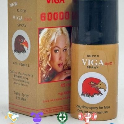Chai xịt kéo dài chống xuất tinh sớm nam giới Viga Delay Spray For Men 45ML Chính hãng