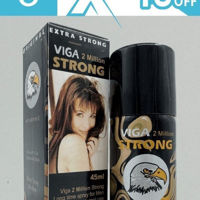 Chai xịt kéo dài chống xuất tinh sớm nam giới Deal Pack Of 3 & 5 - Viga 2 Million Delay Spray 45 ML Chính hãng