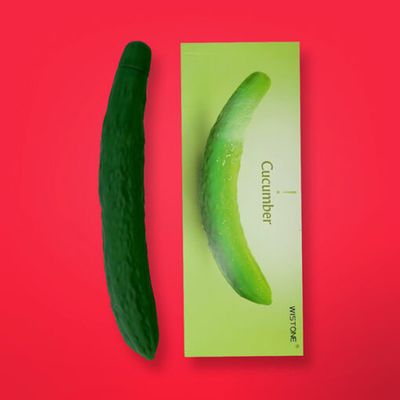 Dương vật giả dưa leo siêu rung Cucumber Wistone 409237