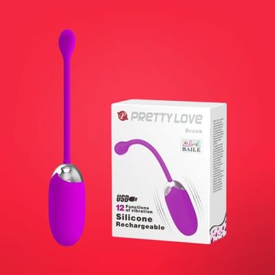 Trứng rung không dây Pretty Love Brook 12 chế độ Rung Cực Sướng - Chính Hãng