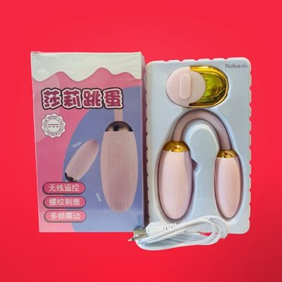 Trứng rung 2 đầu Ankni dktx, uốn cong dễ dàng Rung Cực Sướng - Chính Hãng