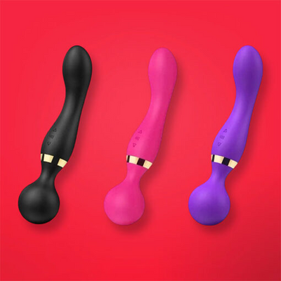 Chày rung massage hai đầu Stick 10 chế độ kích thích mạnh mẽ