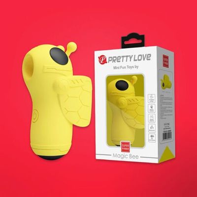 Trứng rung con ong vàng Pretty Love Super Finger Magic Bee Rung Cực Sướng - Chính Hãng