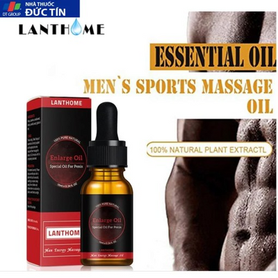 Dung Dịch Massage Dương Vật Cao Cấp Enlarge Oil, Tăng Kích Thước Và Vệ Sinh Khử Mùi Cậu Nhỏ ( Che Tên Sản Phẩm )