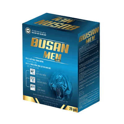 Busan Men Plus – Hỗ trợ cải thiện tình trạng mãn dục nam