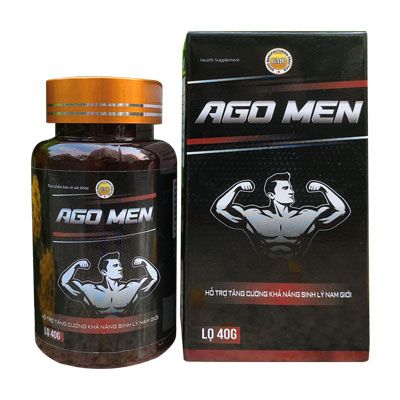 Viên uống hỗ trợ tăng cường sinh lý tráng dương bổ thận Ago men 40 viên