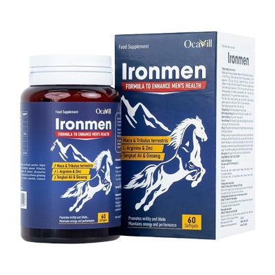 Viên uống hỗ trợ tăng cường sinh lý tráng dương bổ thận Ironmen 60 viên