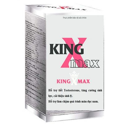 Viên uống hỗ trợ tăng cường sinh lý tráng dương bổ thận King x max 500mg