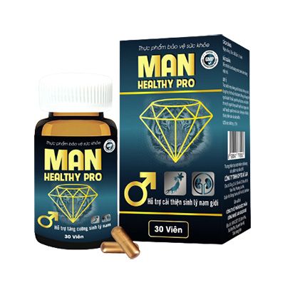 Viên uống hỗ trợ tăng cường sinh lý tráng dương bổ thận Man Healthy Pro 30 viên