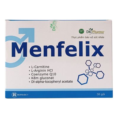 Viên uống hỗ trợ tăng cường sinh lý tráng dương bổ thận Menfelix 30 Gói