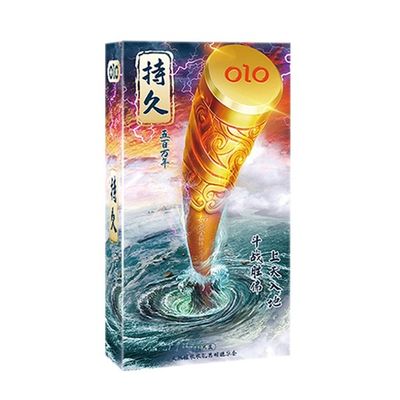 Bao cao su siêu mỏng kéo dài thời gian OLO Gậy Như Ý Longer 10 cái che tên chính hãng
