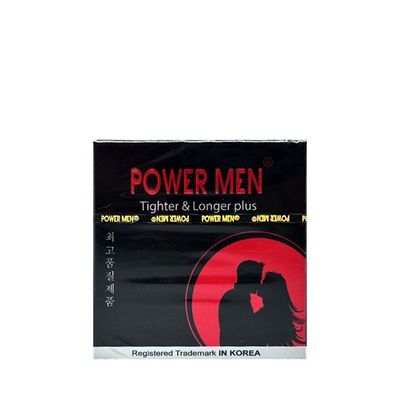 Bao cao su siêu mỏng kéo dài thời gian Powermen Tighter Longer Plus 3 cái che tên chính hãng