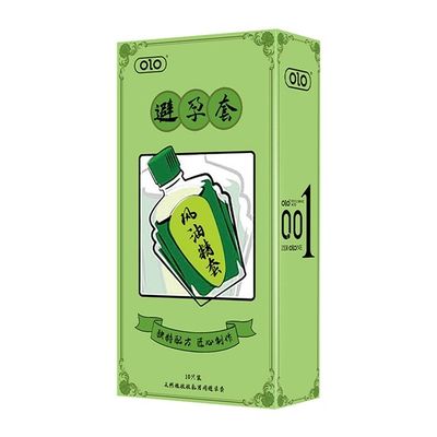 Bao cao su siêu mỏng kéo dài thời gian OLO Dầu Gió 10 cái che tên chính hãng