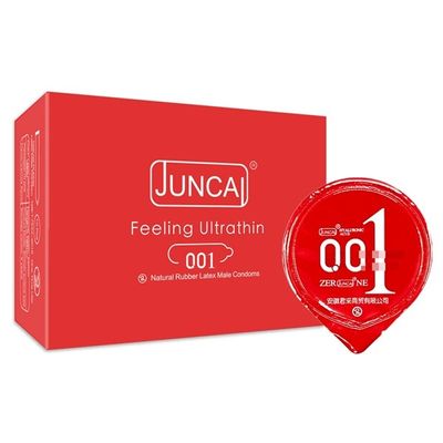Bao cao su siêu mỏng kéo dài thời gian Juncai Ultra Slim 10 cái che tên chính hãng