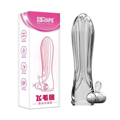 Bao cao su đôn bi gai to BDD Aichao Rung Scud Hồng 1 Cái che tên chính hãng
