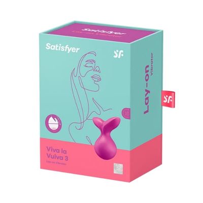 Máy rung massage kích thích nữ Satisfyer Viva la Vulva 3 massage âm vật
