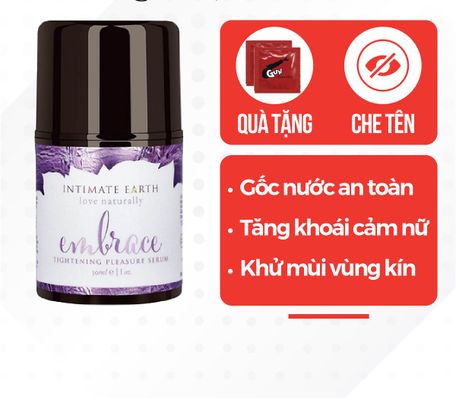 Gel bôi trơn hỗ trợ dành cho nữ Mỹ Embrace - Chai 30ml | S SHOP VIỆT NAM 404653