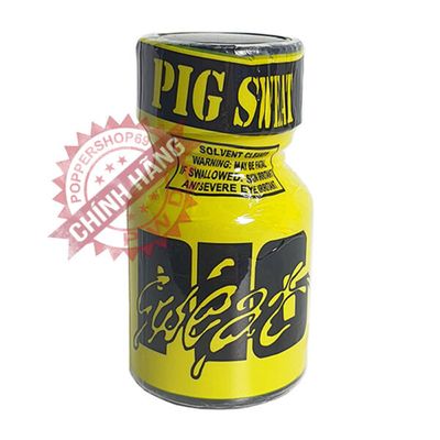 Chai hít tăng khoái bao phê kích thích Popper PIG SWEAT Chính Hãng Usa 10ml Che tên khi giao hàng