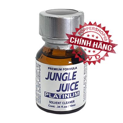 Chai hít tăng khoái bao phê kích thích Popper Jungle Juice Platinum Chính Hãng USA 10mlChe tên khi giao hàng