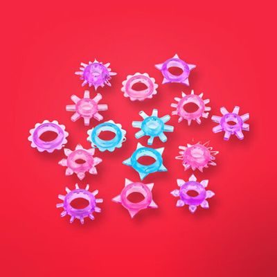 Set 5 vòng đeo chống xuất tinh sớm silicon mềm dẻo