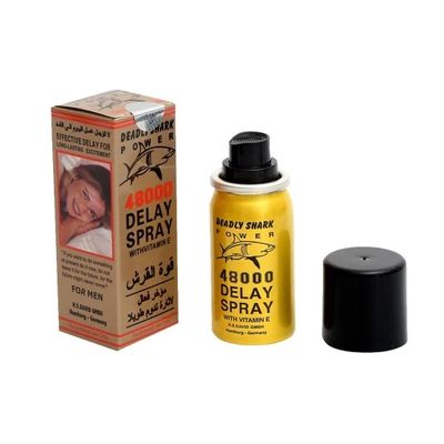 Chai xịt kéo dài chống xuất tinh sớm nam giới Shark48000 - Chính hãng