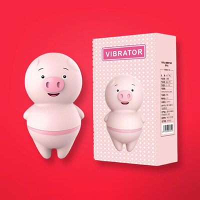 Lưỡi rung liếm âm đạo ngụy trang hình con heo cute