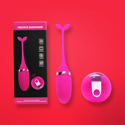 Trứng rung cá heo không dây Private Massager 12 chế độ