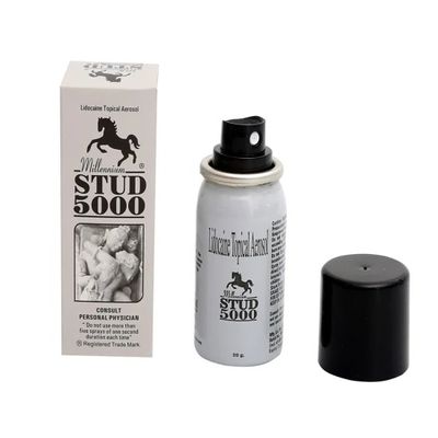 Chai xịt kéo dài chống xuất tinh sớm nam giới Stud 5000 Stud 100 - 20mg Chính hãng