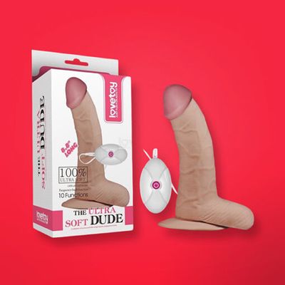 Dương vật giả Lovetoy The Ultra Soft Dude 8,8 inch