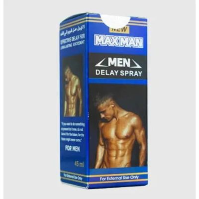 Chai xịt kéo dài chống xuất tinh sớm nam giới New Maxman Delay Spray 45ml Chính hãng