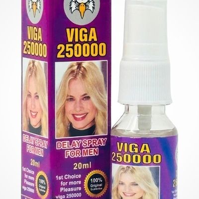 Chai xịt kéo dài chống xuất tinh sớm nam giới Viga 250000 Delay Spray 20ml Chính hãng