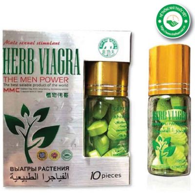 Viên uống hỗ trợ sinh lý cường dương Herb Via gra Kin Kungfu Chính hãng